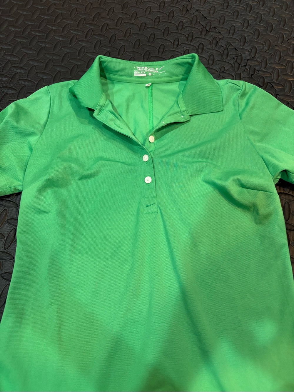 Nike Green Dri-FIT Golf Polo
